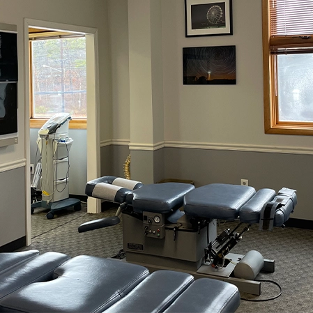 Adjustment Room With Chiropractic Tables