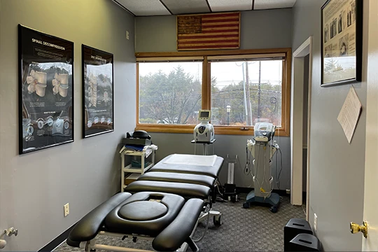 Adjustment Table With Window View